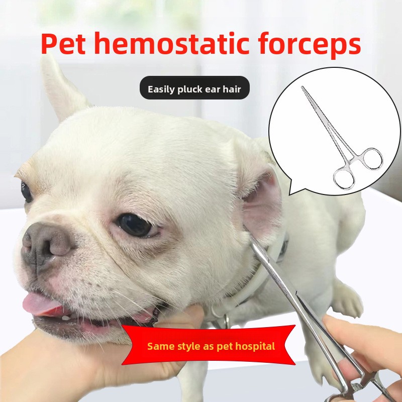 Pet Ear Cleaner - Pet Ear Hair Plucking Pliers Cat