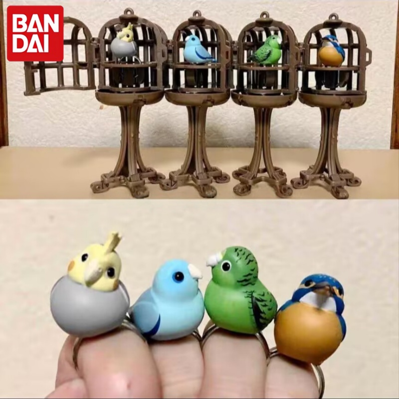 Bird Cage Parrot - Bandai Bird Ring Parrot Kingfisher Ring