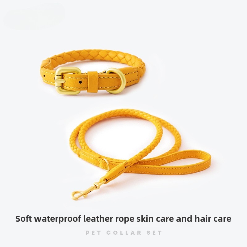 Pet Supplies Wholesale - Loudik Wholesale Braided Leather Dog Leash