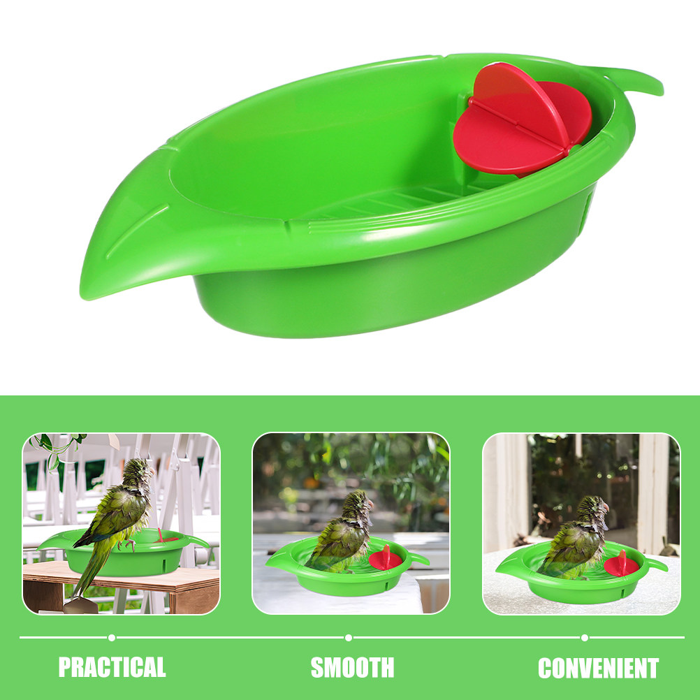 2Pcs Plastic Bird Cage Bathtub - огляд і ціна Bird Cage Parrot