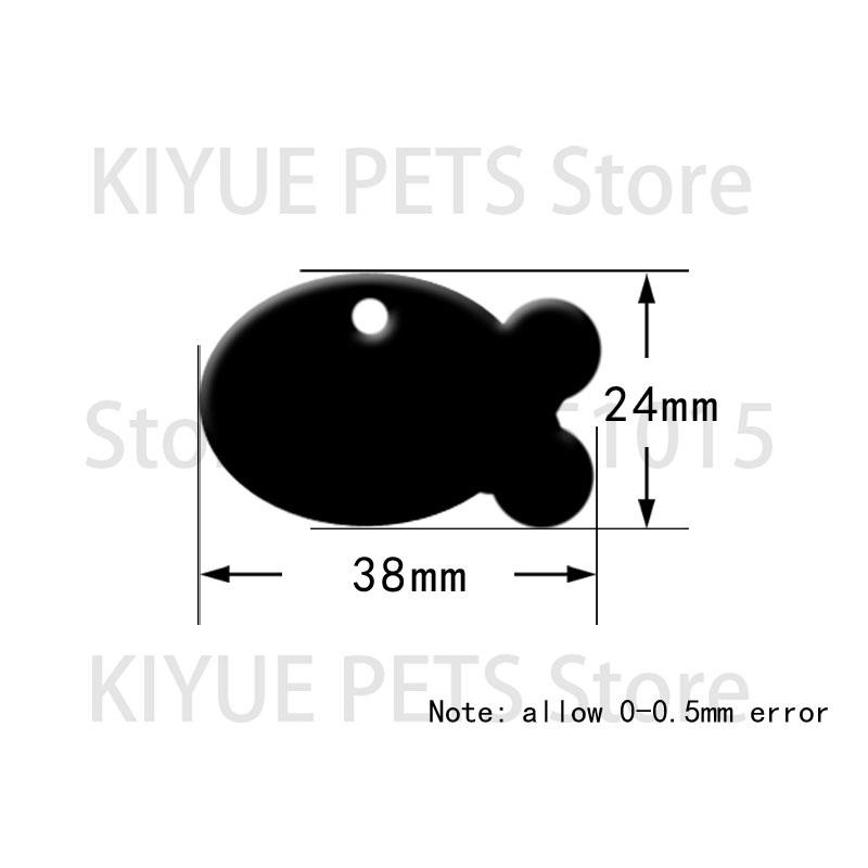 Wholesale 100Pcs Fish Shaped P - огляд і ціна Pet Supplies Wholesale