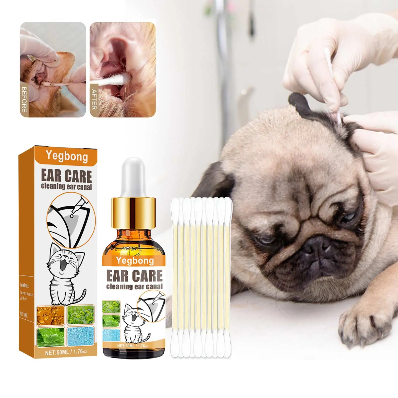 Pets Ear Cleaner Drops Prevent - огляд і ціна Pet Ear Cleaner