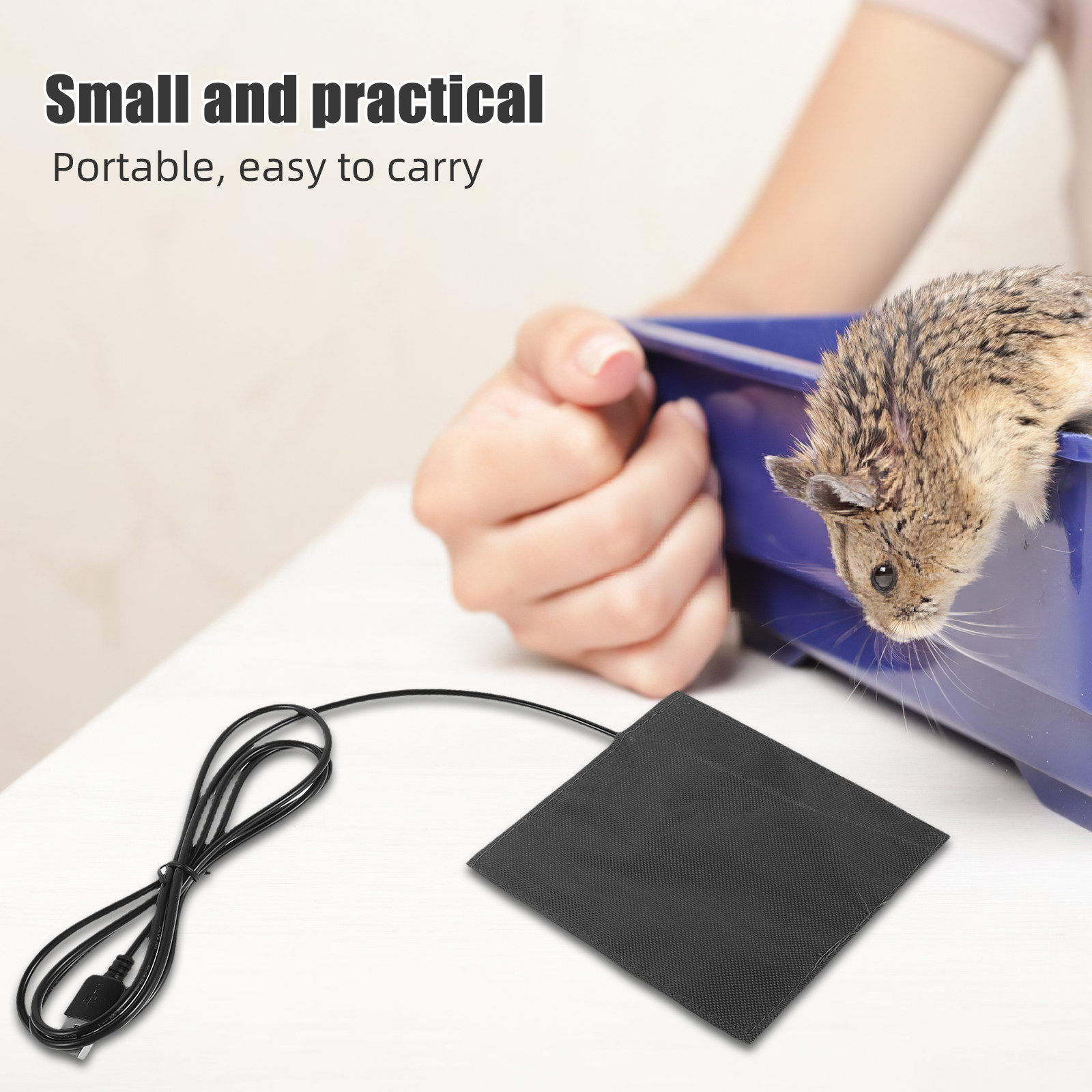 Small Pet Heating Mat USB Dire - огляд і ціна Reptile Heating Mat