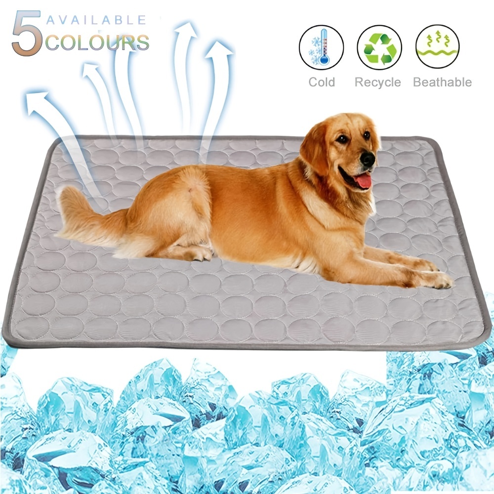 Dog Bed Cooling Mat Beds Large - огляд і ціна Pet Supplies Self Wash