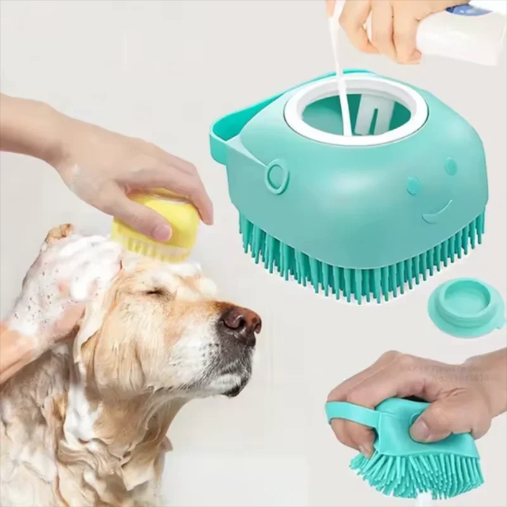 Silicone Bath Massage Brush Mu - огляд і ціна Pet Supplies Nz