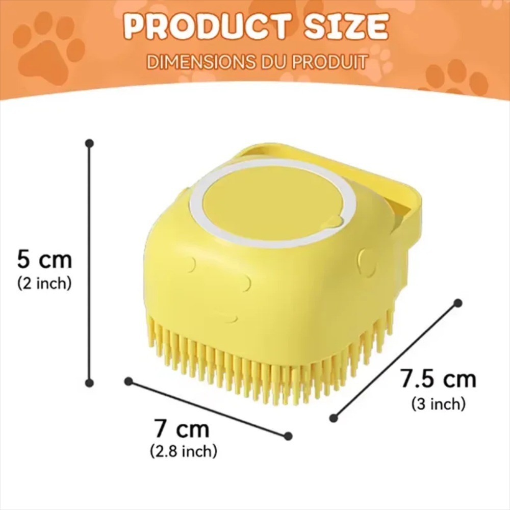 Silicone Bath Massage Brush Mu - огляд і ціна Pet Supplies Nz