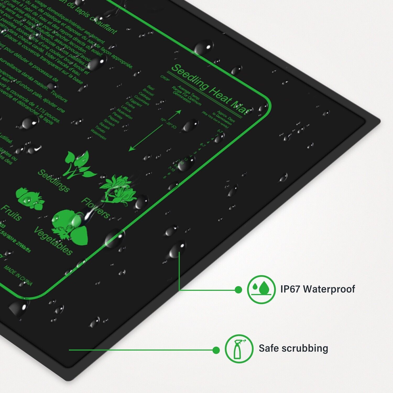 LERWAY 21W Seedling Heating Ma - огляд і ціна Reptile Heating Mat