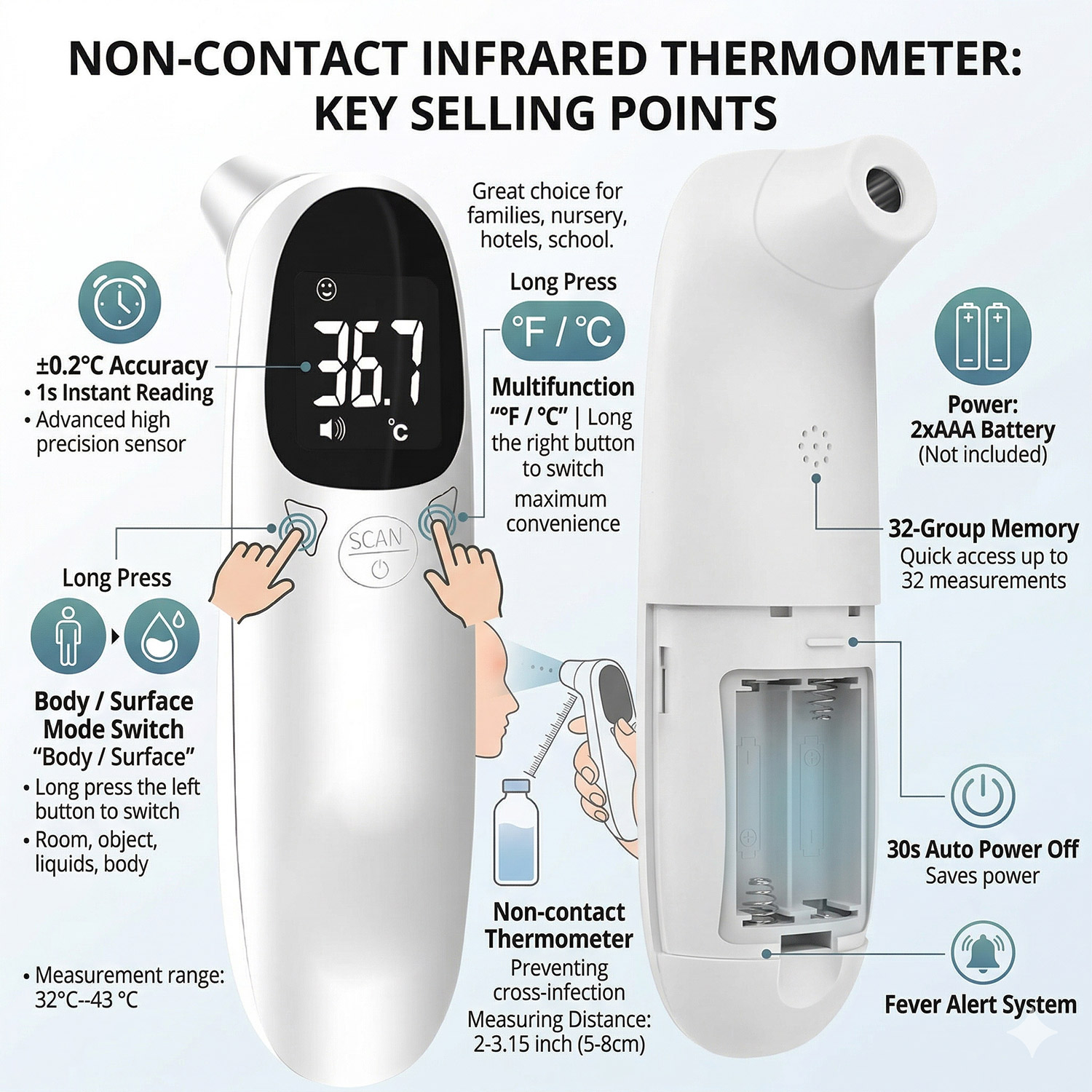 Pet Ear Digital Thermometer No - огляд і ціна Pet Supplies Nz