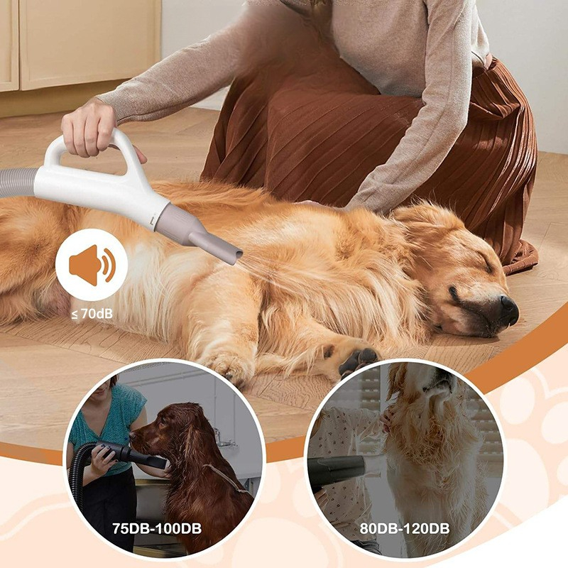 Pet Hair Dryer Low Noise Multi - огляд і ціна Pet Supplies For Less