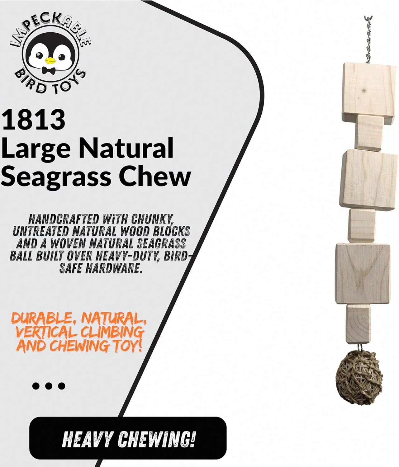 1813 Large Natural Seagrass Ch - огляд і ціна Bird Cage Parrot