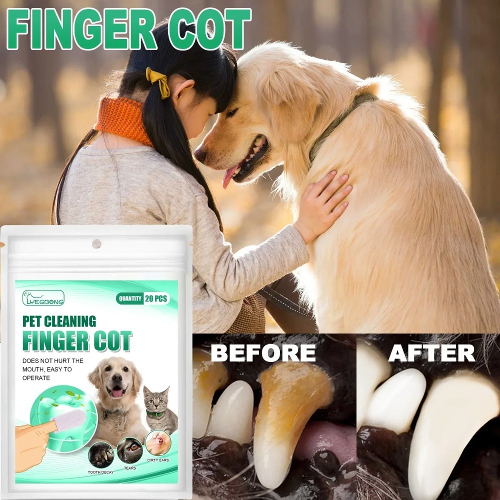 Disposable Pet Finger Cot Wet  - огляд і ціна Pet Ear Cleaner