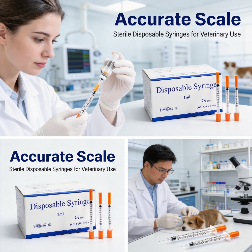 100pcs Disposable Syringe1ml 0 - огляд і ціна Pet Supplies Nz