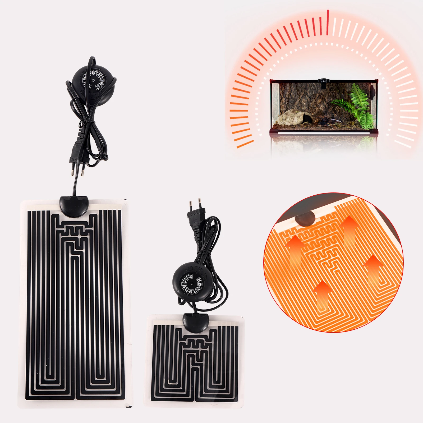 Adjustable Temperature Control - огляд і ціна Reptile Heating Mat