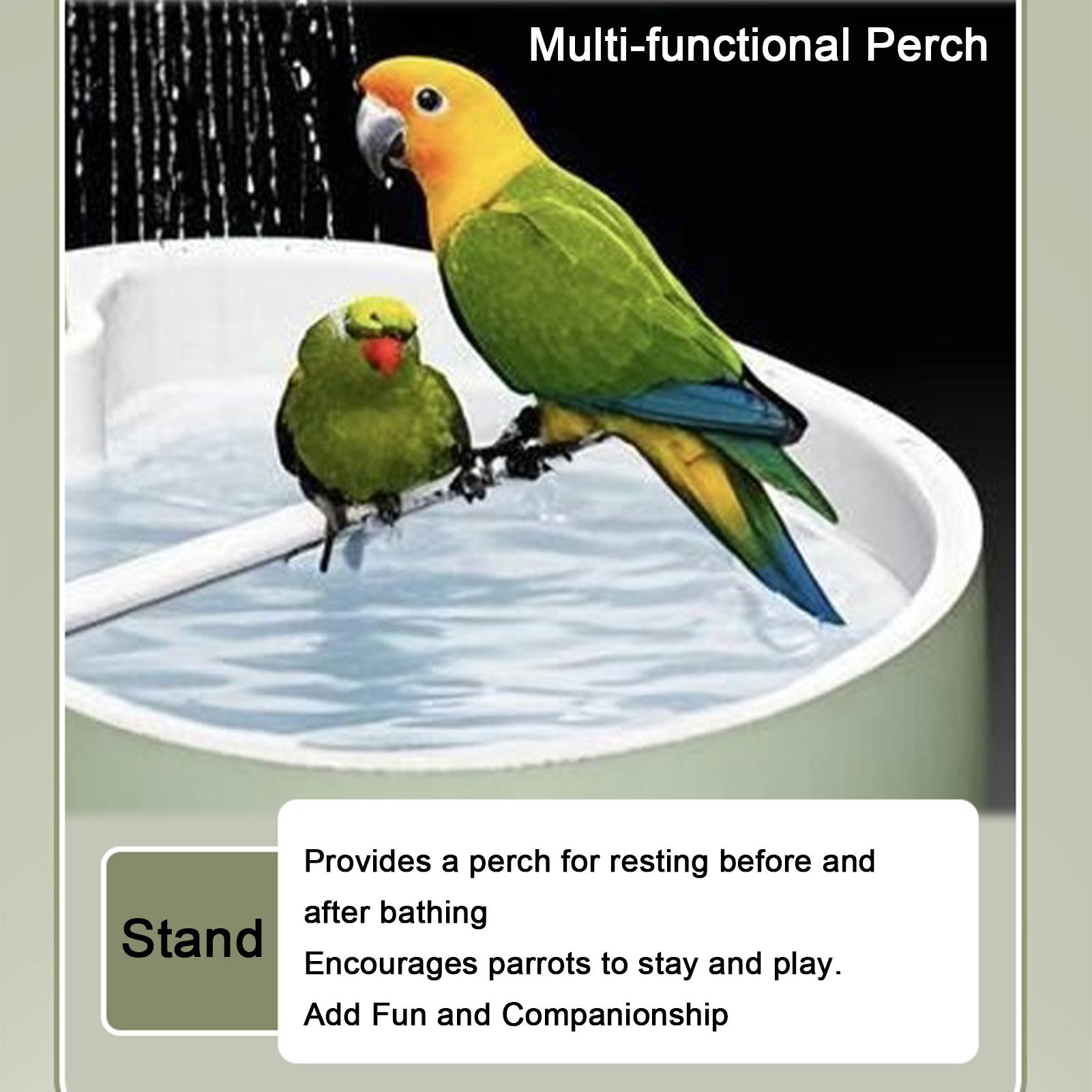 Automatic Bird Bath Pet Parrot - огляд і ціна Bird Cage Parrot