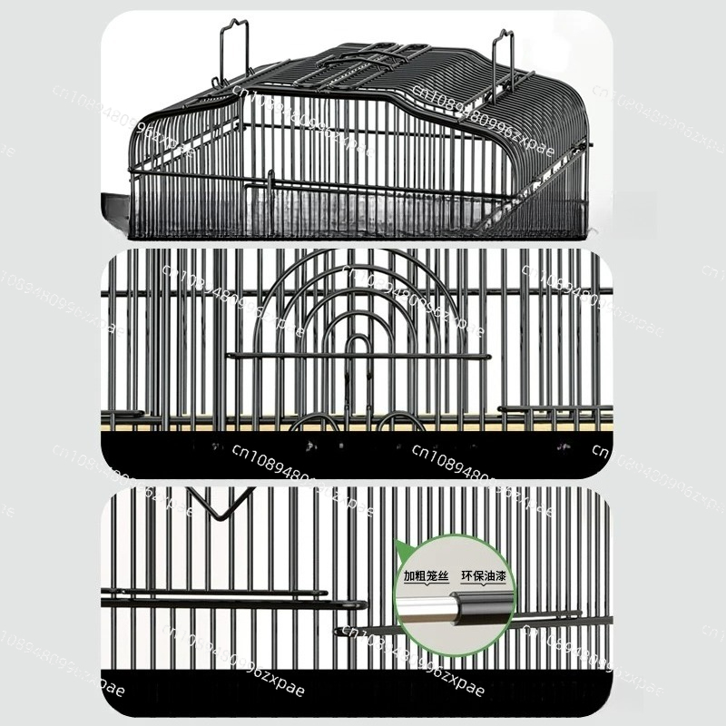 Hut Feeder Nest Bird Cage Parr - огляд і ціна Bird Cage Parrot