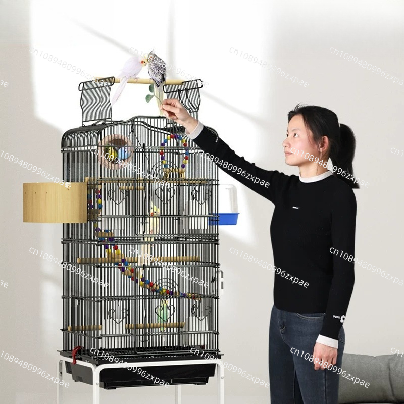 Hut Feeder Nest Bird Cage Parr - огляд і ціна Bird Cage Parrot