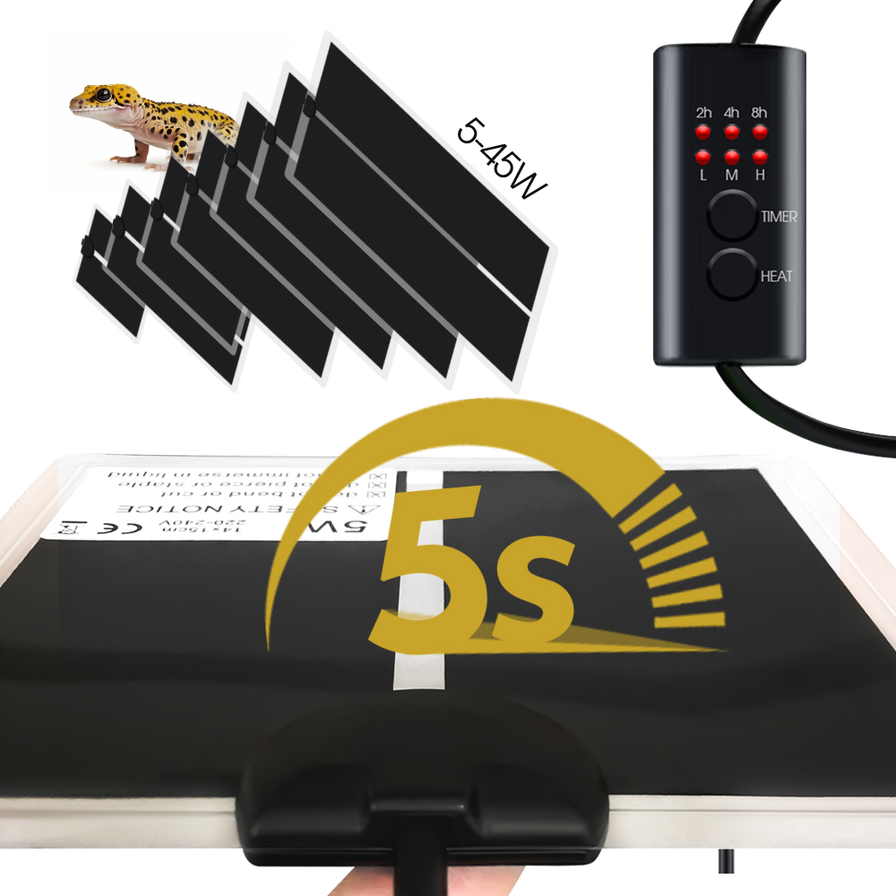 EU Plug 5-20W Reptiles Adjusta - огляд і ціна Reptile Heating Mat