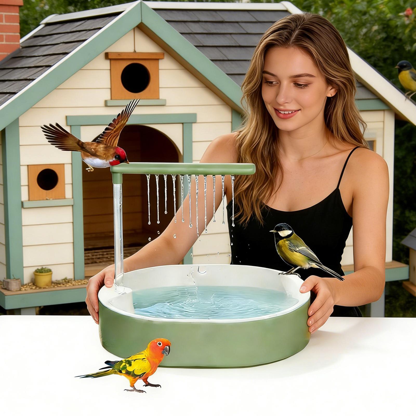 Parrot Bath Bird Cage Fountain - огляд і ціна Bird Cage Parrot