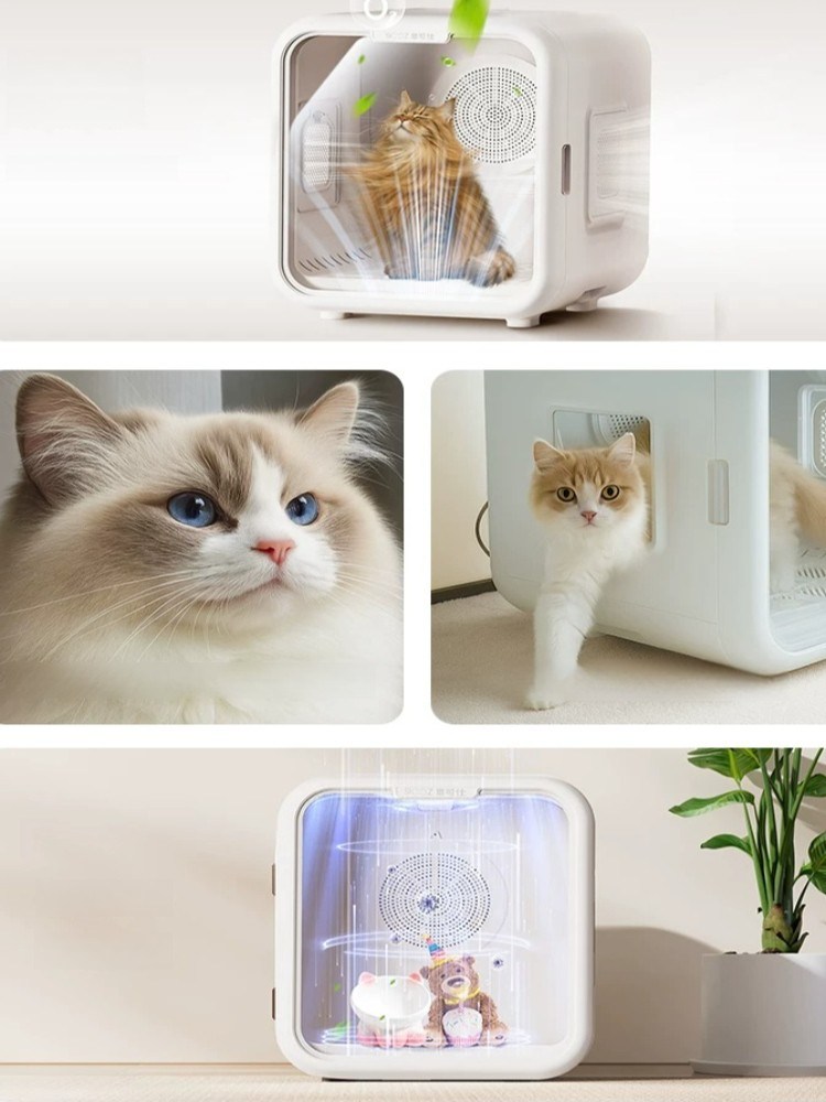 Pet Drying Box Cat Smart Dryer - огляд і ціна Pet Supplies For Less