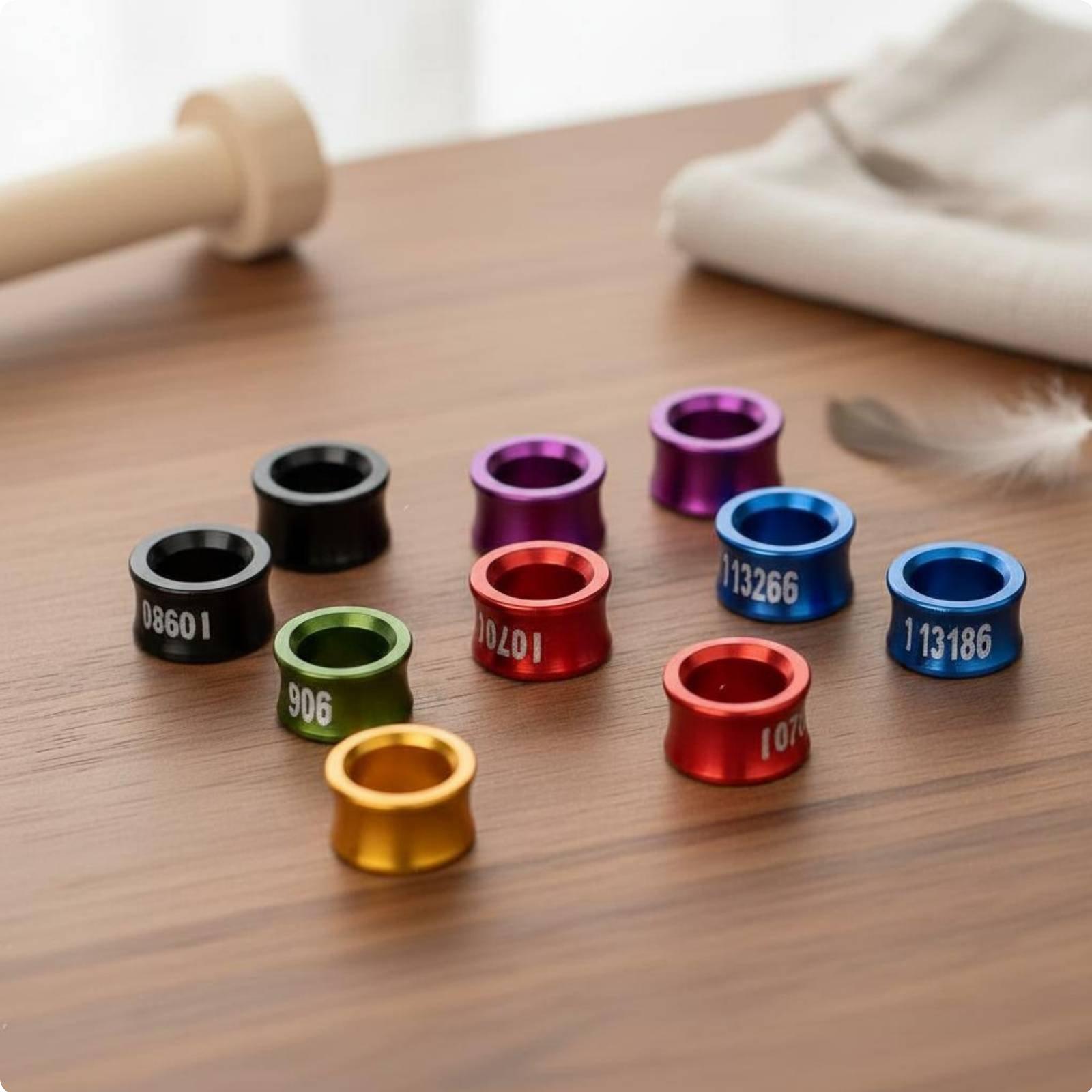 Bird Leg Rings Durable Aluminu - огляд і ціна Bird Cage Parrot